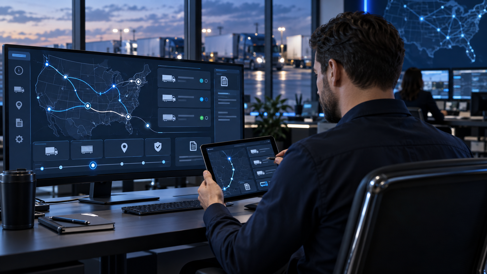 Logistics operations center